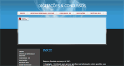 Desktop Screenshot of digitacoeseconcursos.com.br